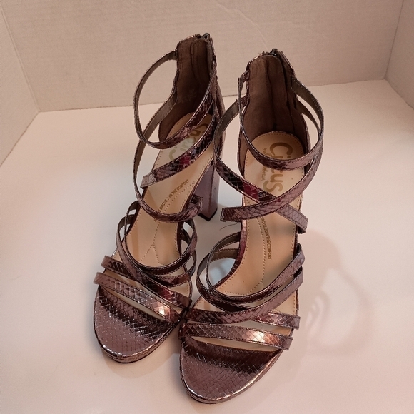 CIRCUS BY SAM EDELMAN WOMEN'S ADELE HEELED SANDALS Size 7 - Picture 2 of 10